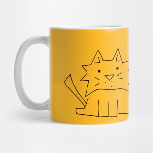 Content Kitten Mug